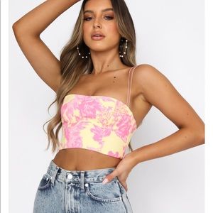 Floral Crop Top